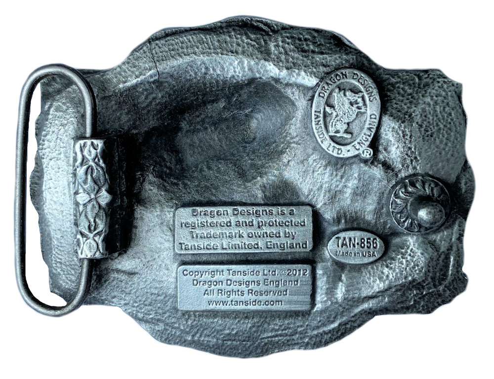 The Chase Lurcher Belt Buckle